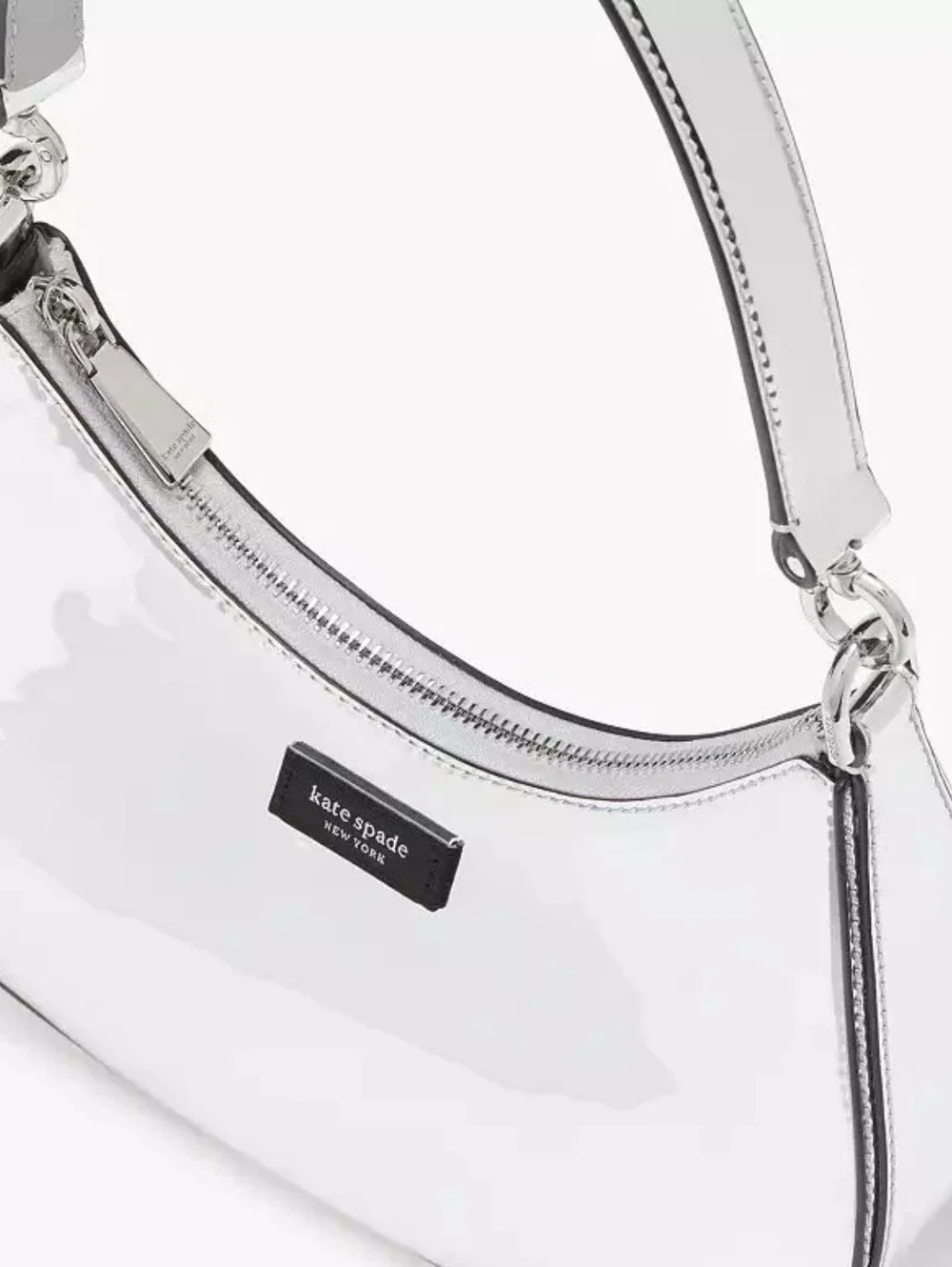 Kate Spade New York Sam Icon Metallic Small Convertible Crossbody, NWT
